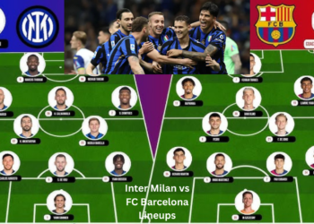 Inter Milan vs FC Barcelona Lineups