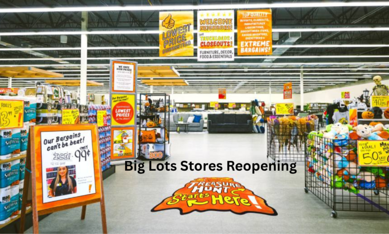 Big Lots Stores Reopening