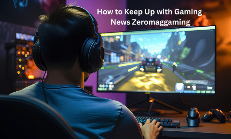 How to Keep Up with Gaming News Zeromaggaming